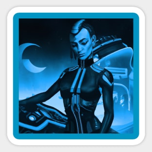 Space Fleet Commander Sticker